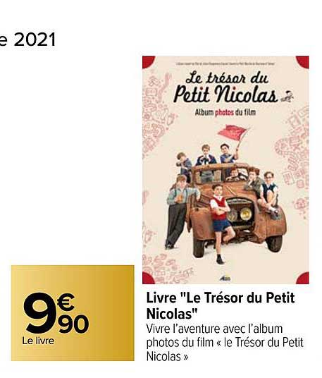 livre "le trésor du petit nicola"