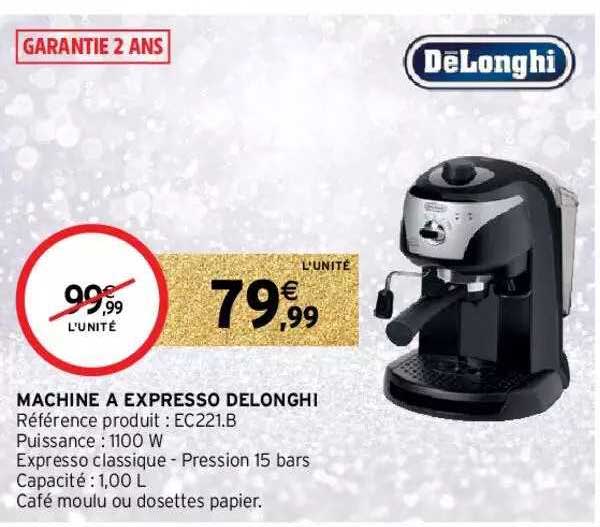 Machine à Expresso Delonghi