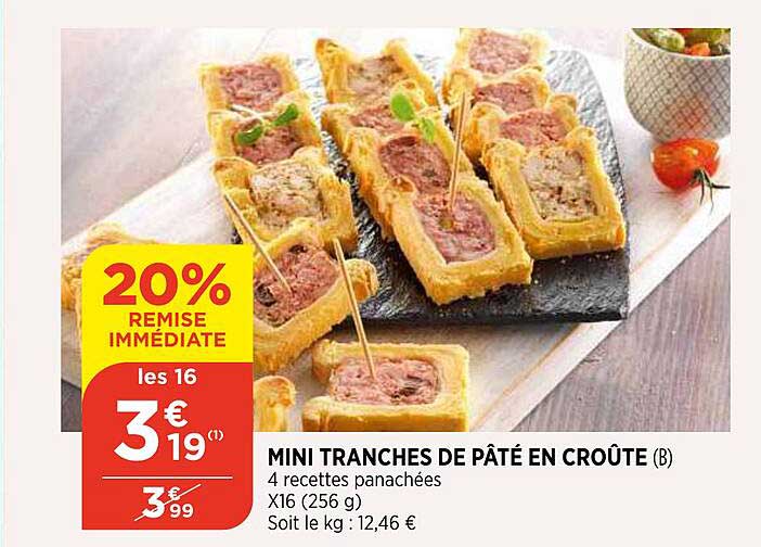 Mini Tranches De Pâté En Croûte