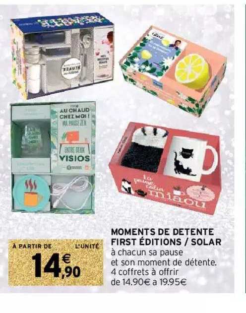 moments de détente first éditions - solar