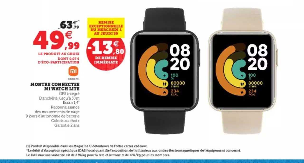 Montre Connectée Mi Watch Lite