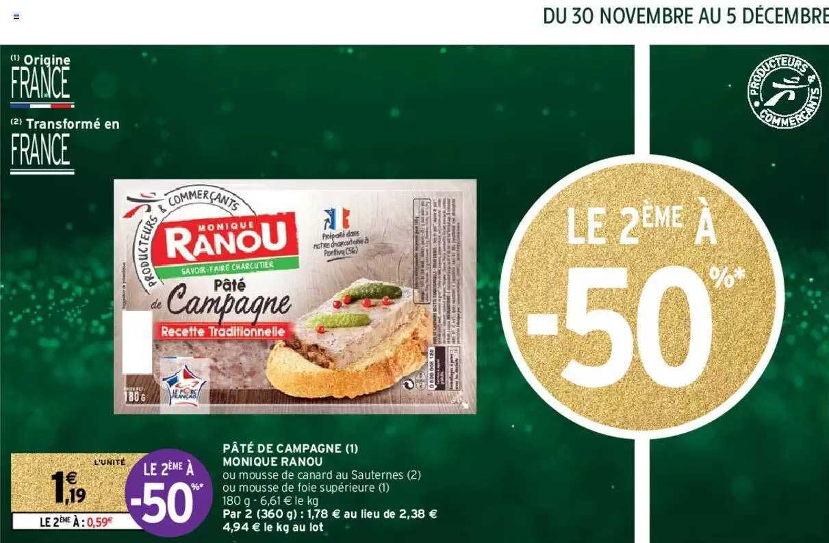 pâté de campagne monique ranou