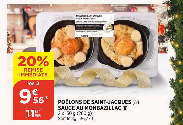 poêlons de saint-jacques sauce au monbazillac