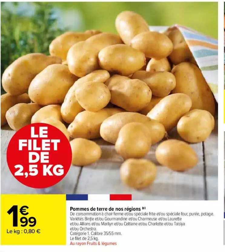 Pommes De Terre De Nos Régions