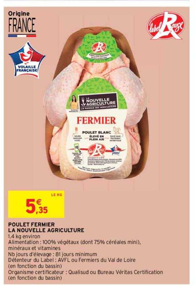 poulet fermier la nouvelle agriculture