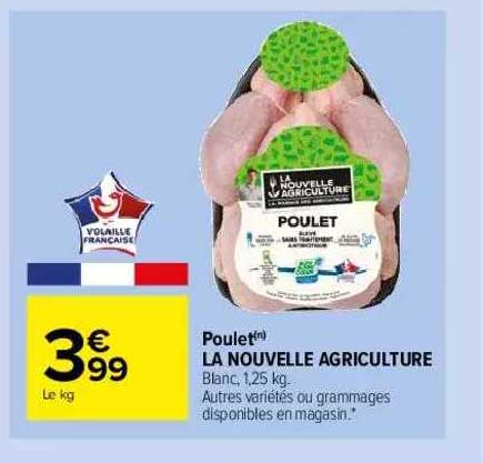 poulet la nouvelle agriculture