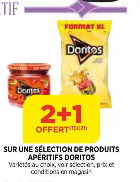 Produits Apéritifs Doritos
