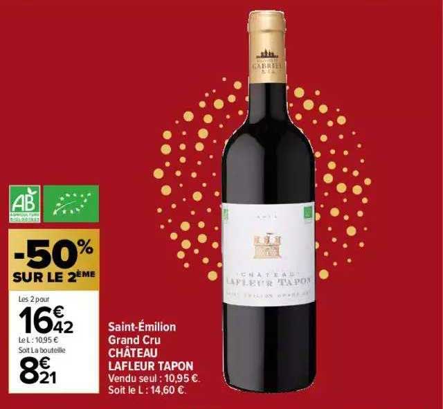 saint-émilion grand cru château lafleur tapon