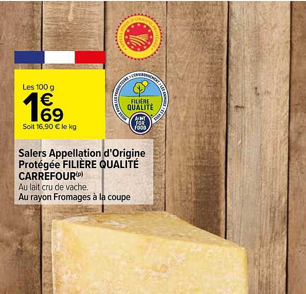 salers appellation d'origine protégée filière qualité carrefour