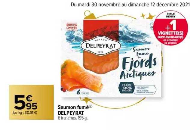 Saumon Fumé Delpeyrat
