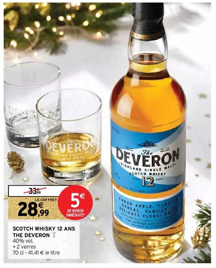 scotch whisky 12 ans the deveron