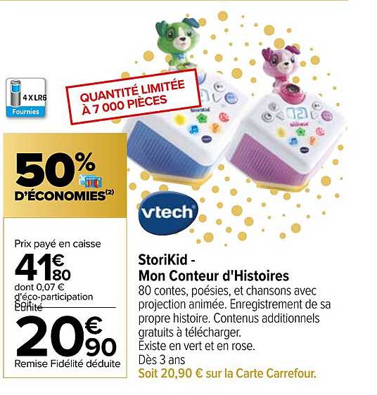 storiKid - mon conteur d'histoires vtech