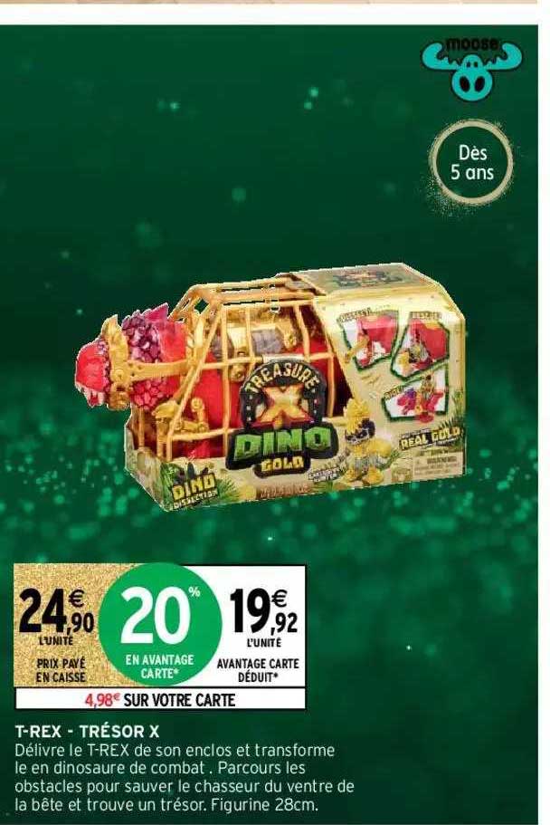 t-rex - trésor x