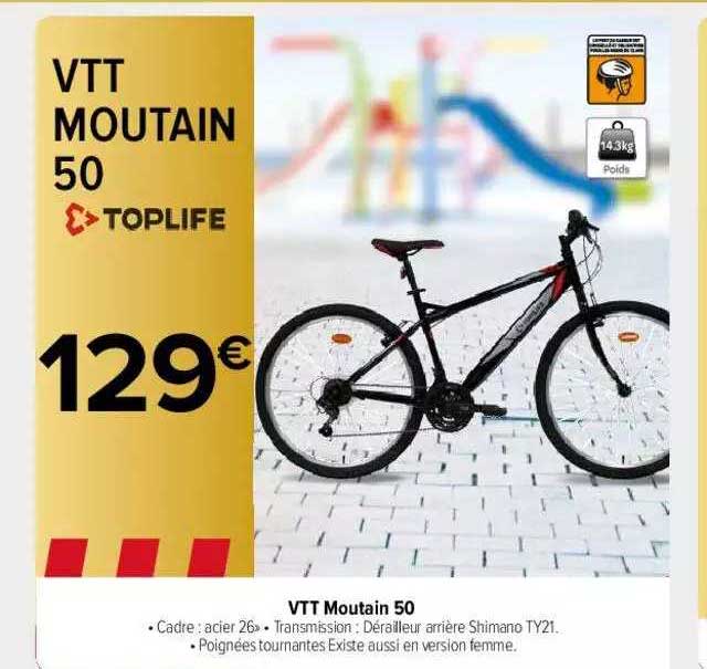 vtt moutain 50