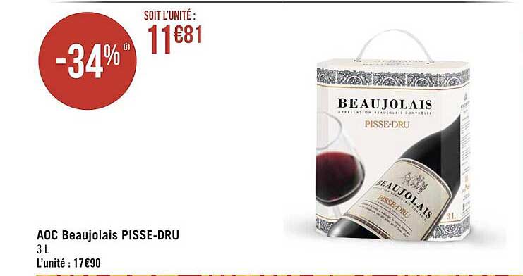 aoc beaujolais pisse-dru