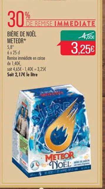 Bière De Noël Meteor