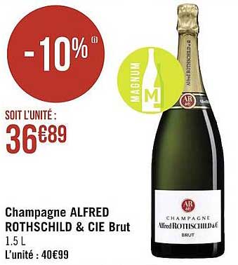 champagne alfred rothschild & cie brut