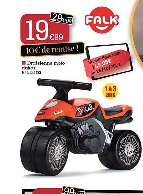 draisienne moto dakar