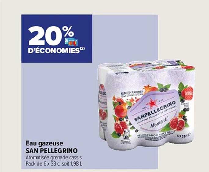 Eau Gazeuse San Pellegrino