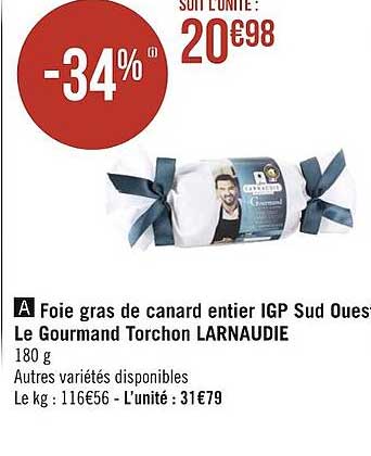 foie gras de canard entier igp sud ouest le gourmand torchon larnaudie