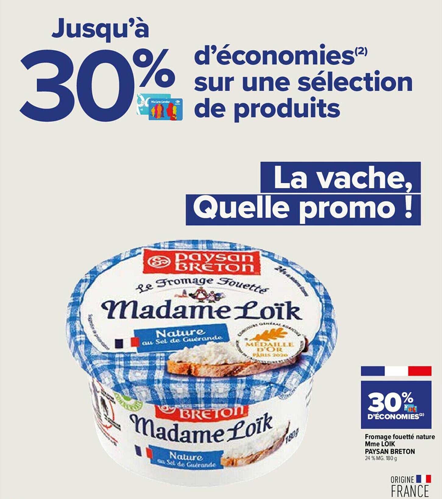 fromage fouetté nature madame loïk paysan breton