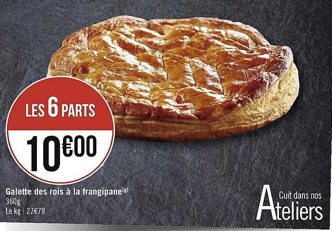 galette des rois à la frangipane