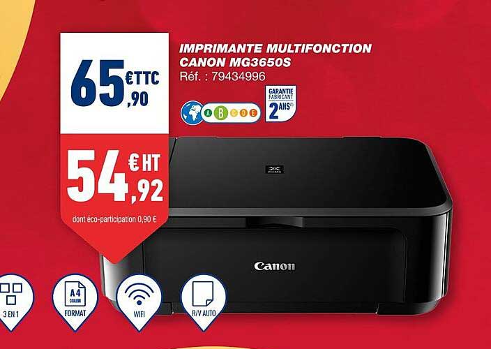 Imprimante Multifonction Canon Mg36050s