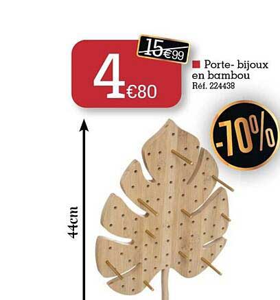 porte-bijoux en bambou