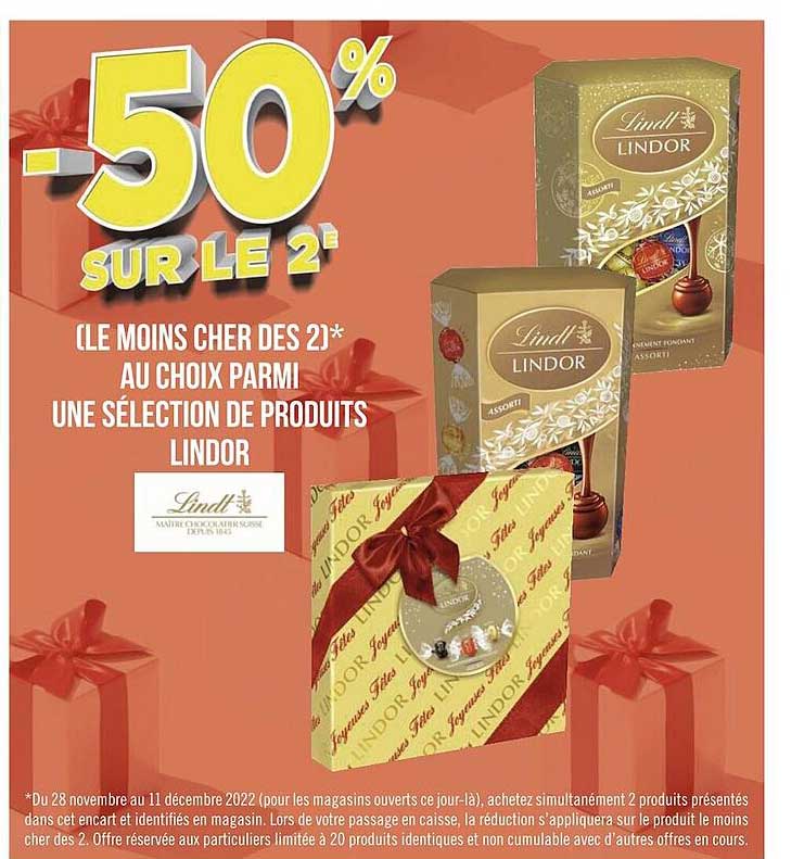 Produits Lindor