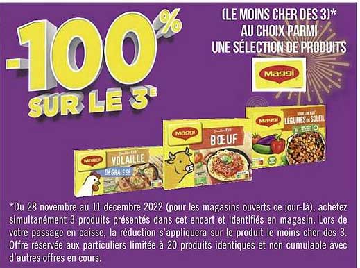 Produits Maggi