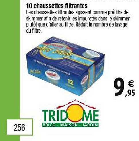 10 chaussettes filtrantes