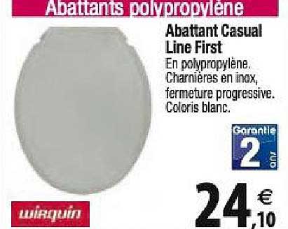 abattant casual line first