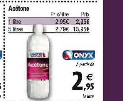acétone onyx