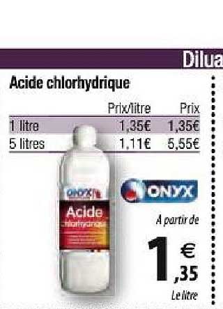 Acide Chlorhydrique Onyx