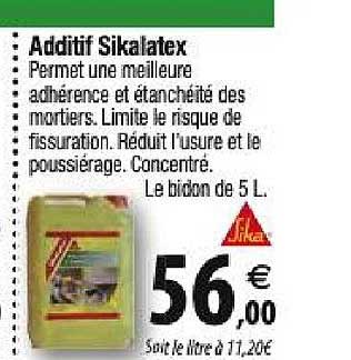 additif sikalatex