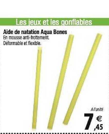 aide de natation aqua bones