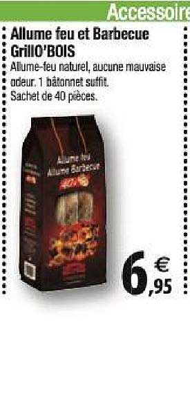 allume feu et barbecue grillo'bois