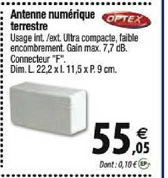 antenne numérique terrestre