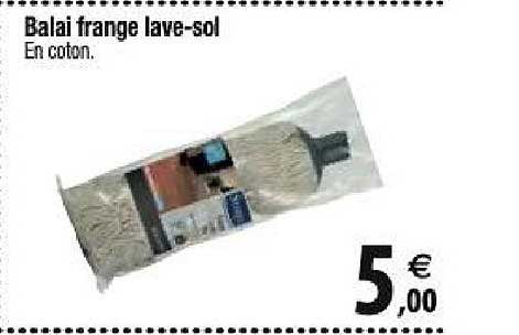 Balai Frange Lave Sol