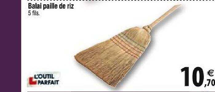 Balai Paille De Riz