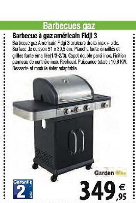 barbecue à gaz américain fidji 3