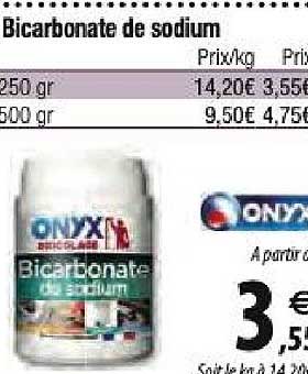 bicarbonate de sodium