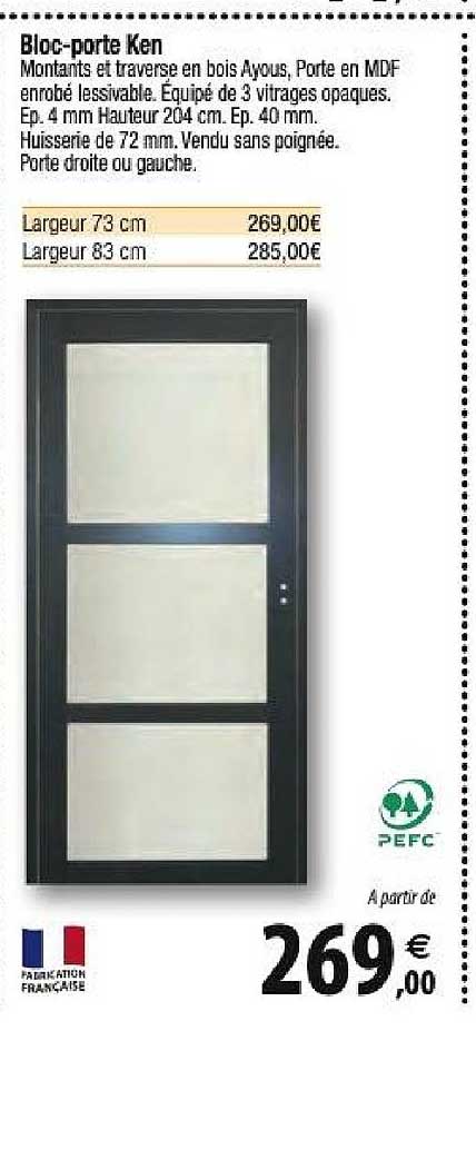 bloc porte ken