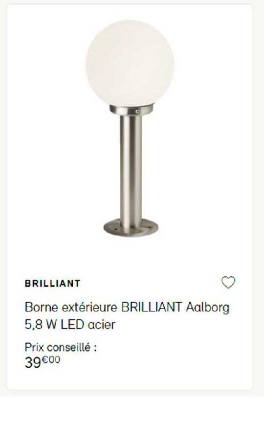 borne extérieur brilliant aalborg
