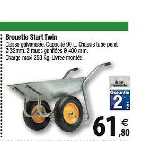 Brouette Start Twin