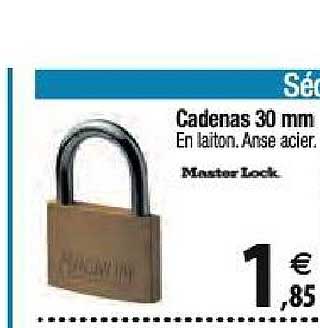 cadenas 30 mm master lock