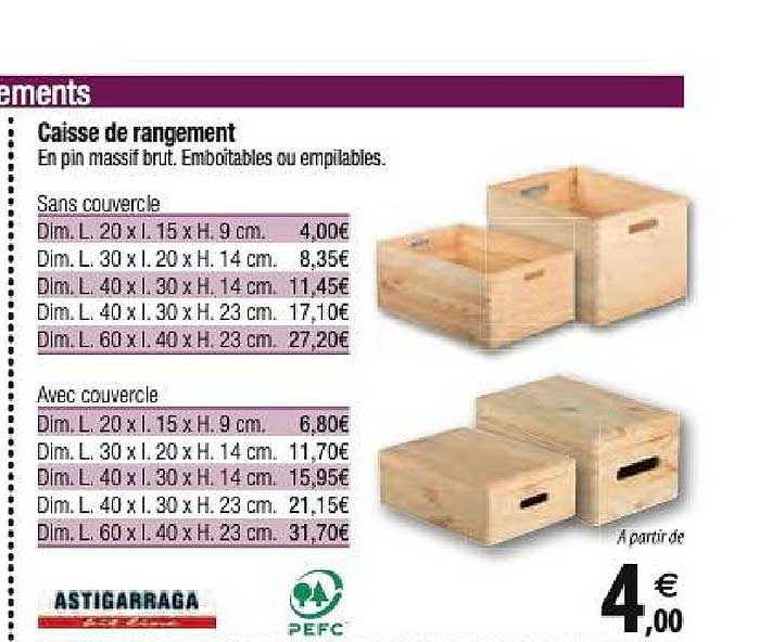 Caisse De Rangement