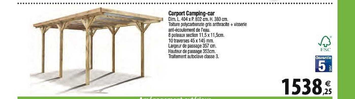 carport camping-car