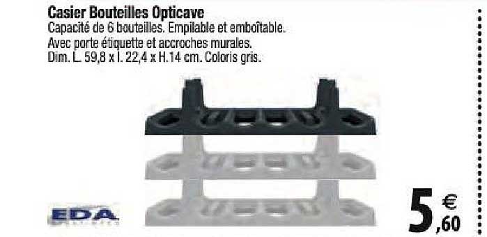 Casier Bouteilles Opticave Eda
