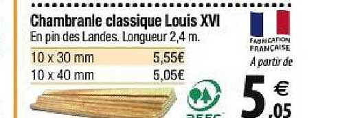 chambranle classique louis xvi